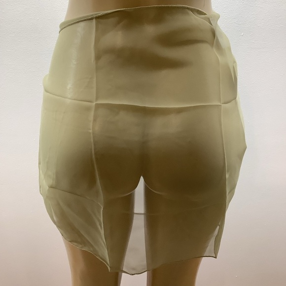 Zuliana Earth Tones Chic Sheer Sarong Wrap Skirt Bundle Of 3. New - Picture 4 of 11